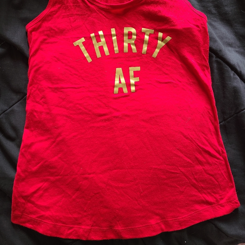 "30 AF" Racerback Tank - Picture 4 of 4